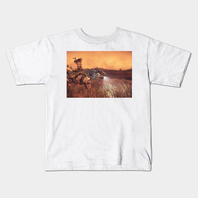 Horizon Kids T-Shirt by TeEmporium